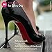 Solemates High Heel Protectors (Black, Classic) Stoppers - Stops Sinking into Grass Protector for Heels and Designer Shoes