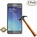 Galaxy Grand Prime Screen Protector, SOOYO(TM) Premium Tempered Glass Screen Protector (2.5D Round Edge/99% Clarity/Shatter-Proof/Bubble Free) for Samsung Galaxy Grand Prime-[2Pack]