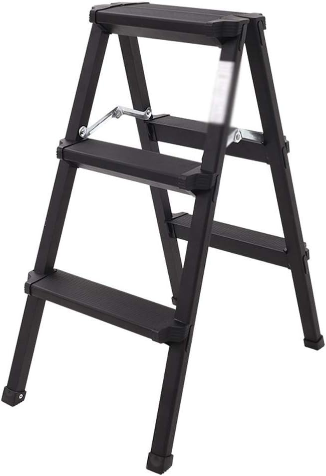 Scaletta In Alluminio Minifero - 2 Gradini, 150kg Portata, Pieghevole, 47x91cm - Foto 11