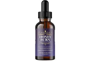 TITAN LABS Honey Burn Drops Advanced Formula - Honey Burn, Premium Quality Drops Support Supplement (2oz)