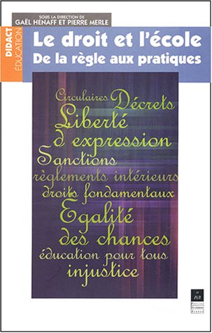 Le  droit et l'école