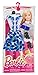 Barbie Blue Floral Gown Complete Look Fashion Pack