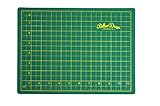 Self Healing Cutting Mat - Double Sided (Green/Blue) - Professional - 5 Layers - Rotary Blade Compatible - For Arts, Crafts, Sewing, Handmade - A4 (9x12 inch).