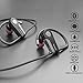 PECHAM Bluetooth Headphones with Microphone, Wireless Sweatproof Sports Earphones with Ear Hooks for Gym Running, Waterproof HD Sound with Bass, Noise Reduction Earbuds for IPhone Android Smartphones