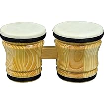 Rhythm Band Bongos Junior 6 in. H x 5 in. and 4-1/4 in. Dia
