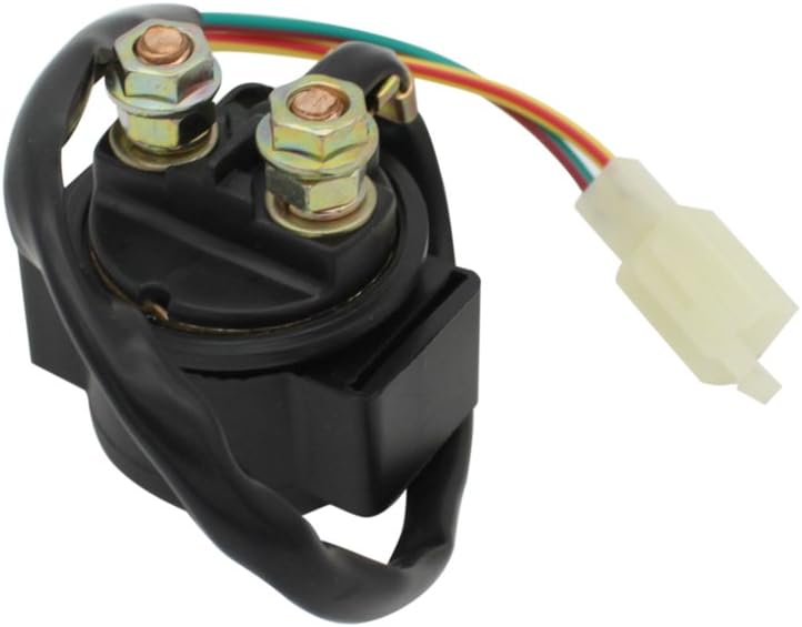 Cyleto GY6 Starter Solenoid Relay for 4-Stroke 110cc 150cc 50cc 125cc 200cc 250cc 70cc 90cc ATV 4 Wheel Scooter Go Kart Quad Moped Dirt Pit Bike Moped Roketa SSR Taotao Sunl Coolster - Image 4