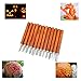 LIVEHITOP 12 Piece Set Wood Carving Tools Knife Kit for Rubber, Small Pumpkin Soap Vegetables Wood Carving Tools Kit for Beginners Kids Adults
