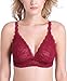 InsBuy Women's Racerback Lace Bralette for Big Breast