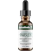 NutraMedix Parsley Herbal Supplement - Parsley Leaf and Stem Extract - Antioxidant Support, Body Detox &amp; Cleanse Support - Liquid Herbal Supplements for Immune Health (1oz / 30ml)