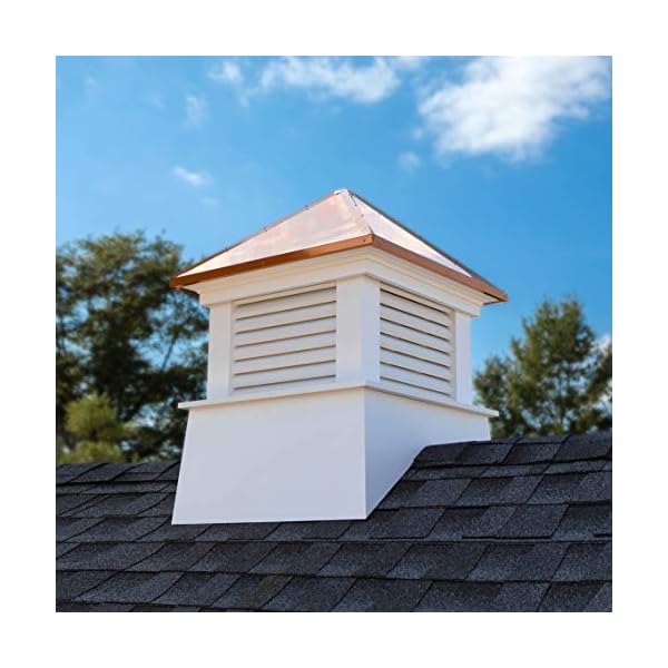 GOOD DIRECTIONS Manchester Vinyl Cupola, Perfect Size for a Shed, 22