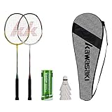 Badminton Rackets Set of 2 for