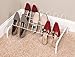ClosetMaid 1039 9-Pair Freestanding Shoe Rack, White