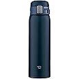 Zojirushi (ZOJIRUSHI) Water bottle direct drinking [One-touch open] Stainless steel mug 480ml Navy SM-SF48-AD