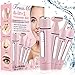 Facial Hair Removal for Women, 4 in 1 Painless Electric Hair Removal Kit, Lady Grooming Kit-Waterproof, Included Facial Shaver, Nose Hair & Eyebrow Trimmer, Body Shaver