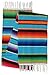 El Paso Designs Mexican Yoga Blanket - 51 x 74 inches - Colorful Studio Mexican Falsa Blanket - Ideal for Yoga, Camping, Picnic, Beach Blanket, Bedding, Home Decor Soft Woven