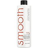 KERAGEN Brazilian Smoothing Keratin Hair Treatment, Frizz Control, 16 oz | Keratin collagen system with formaldehyde for medium to coarse, curly, thick, damaged hair. Cruelty free salon smoothing