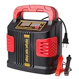 Goodqueen 350W 14A AUTO Plus Adjust LCD Battery Charger 12V-24V Car Jump Starter Portable