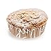 Restaurantware-Premium 3.2 Inch, 4 Ounce Baking Cups: Regular-Ridged Round Paper Baking Cups Perfect for Muffins, Cupcakes or Mini Snacks - Brown Chocolate Wisp Print Design - Disposable - 200ct Box