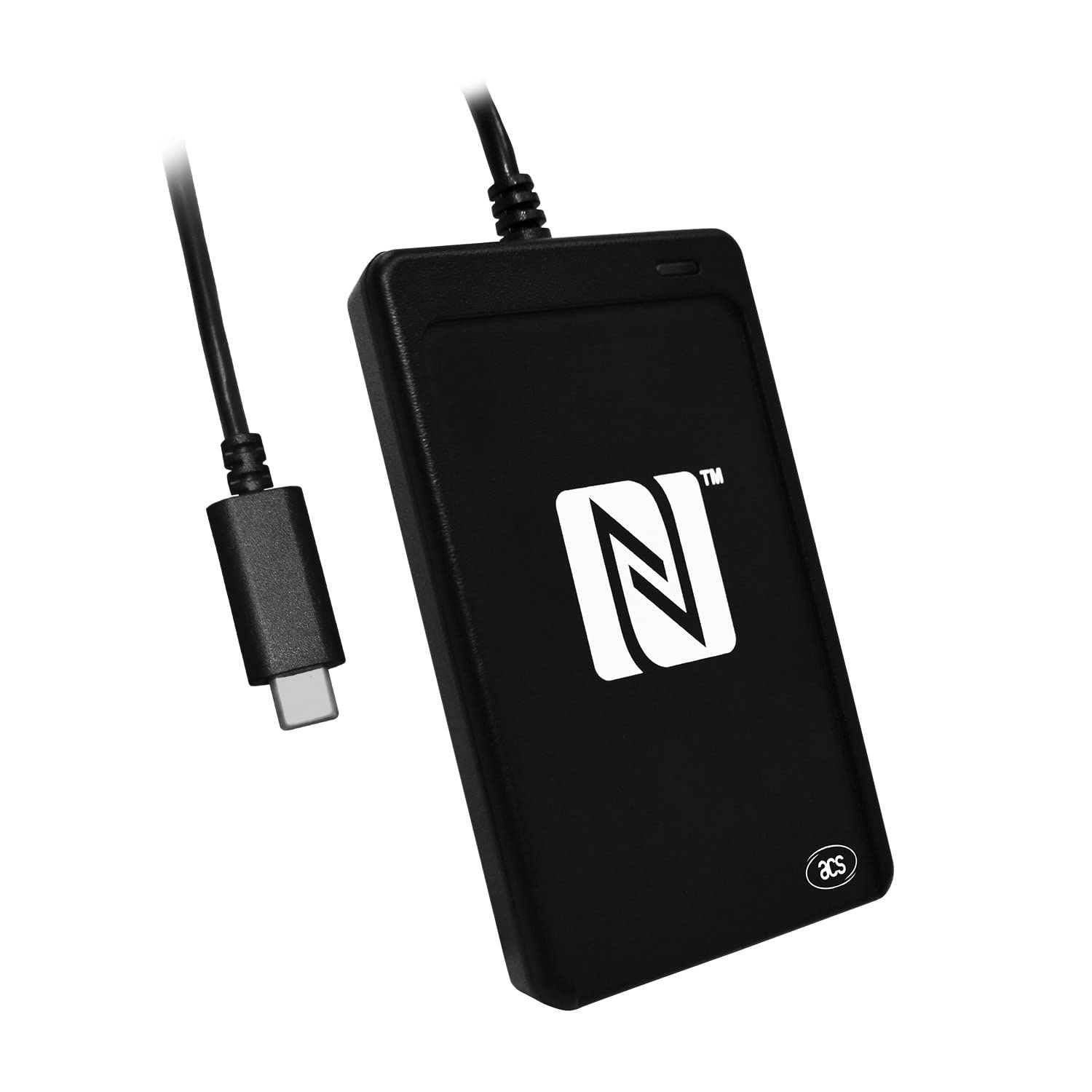 ACS ACR1252U-MF USB Proximity Tag Reader NFC III Card Reader NFC Tag Contactless Card Reader Writer, Black (USB-C)