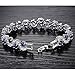 Feraco Blue Tennis Cubic Zirconia Bracelet for Mom Daughter Womens Classic 14K Plated Sapphire Bangle Crystal Valentine's Day Jewelry Gifts