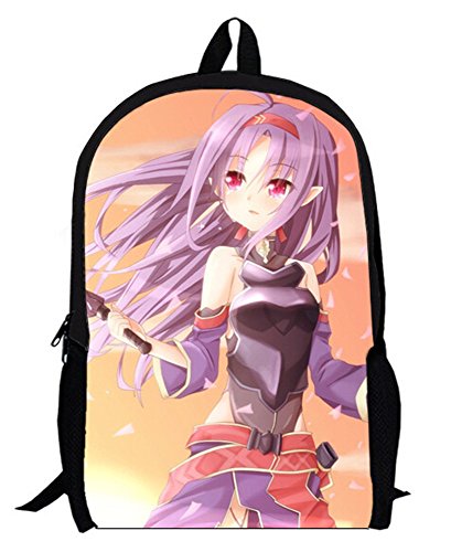 Siawasey Sword Art Online Anime SAO Cartoon Backpack Shoulder School Bag