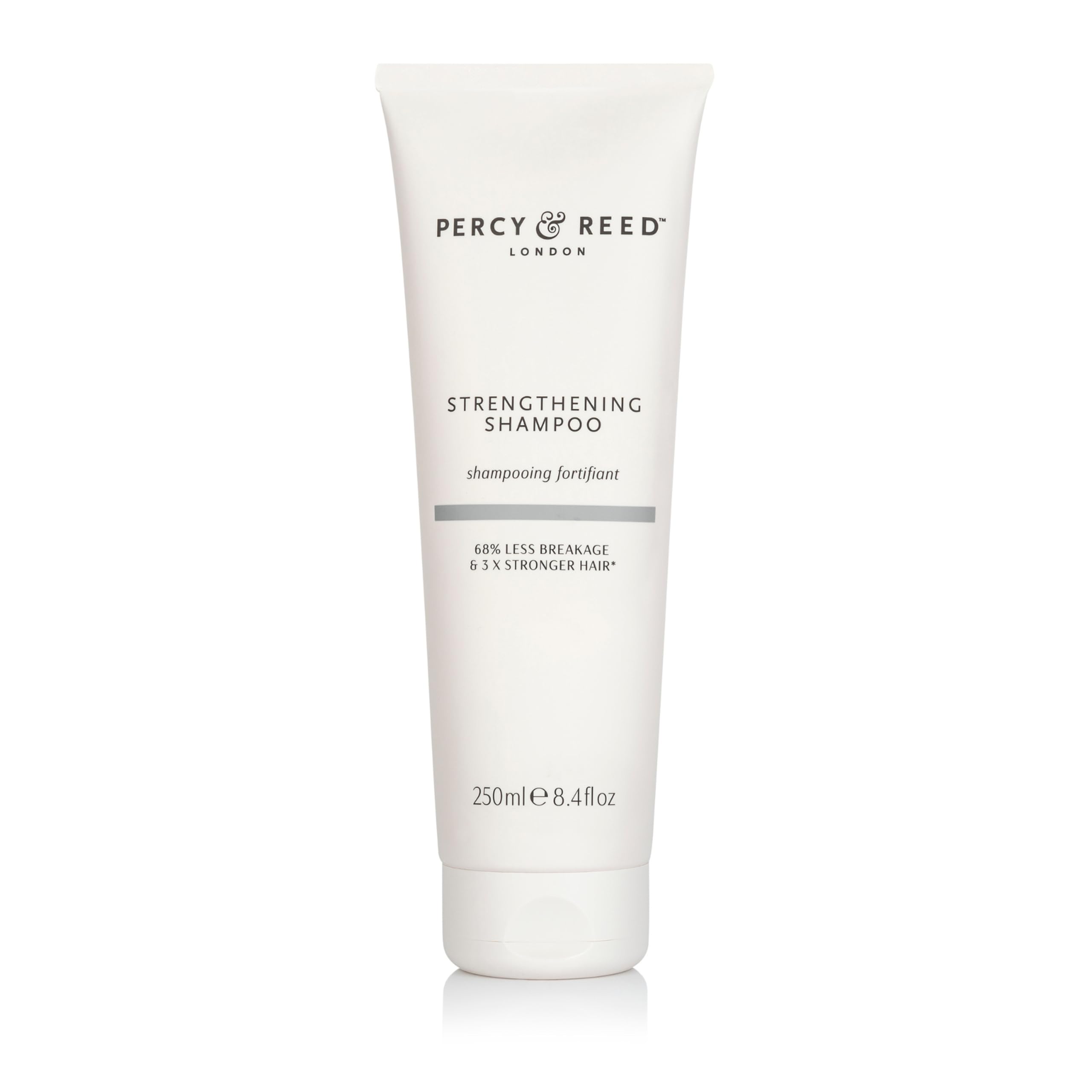 Percy & Reed Strengthening Shampoo Formulated with Rosemary Oil - Reduces Breakage After Single Use, Deeply Moisturises, Builds Thickness, Free from Parabens & Sulphates - 250ml