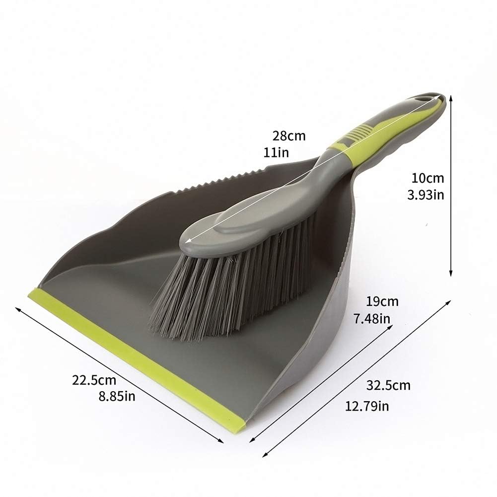 Dust pan Broom - Dust Pans with Brush,Hand Broom and Dustpan Set,Dustpan and Brush Set,Handheld Dustpan are Used to Clean Kitchens, Floors, Tables, Animal Cages.