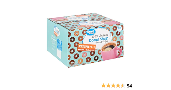 100% Arabica Donut Shop Coffee Pods 