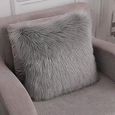 Le Perla Luxury Fake Fur Super Soft Fluffy Cushion Cover Pillow