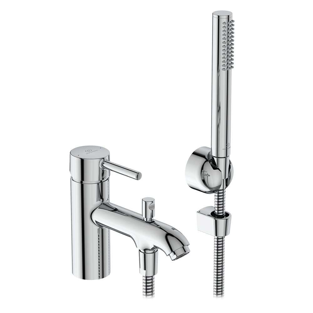 Ideal Standard Ceraline Single Lever Bath Shower Mixer Tap, BC191AA Chrome