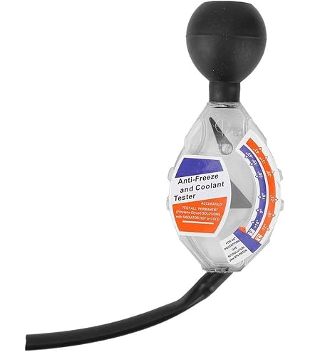 Comprobador De Anticongelante – Mide Punto De Congelación En Segundos, Protege Tu Motor En Invierno