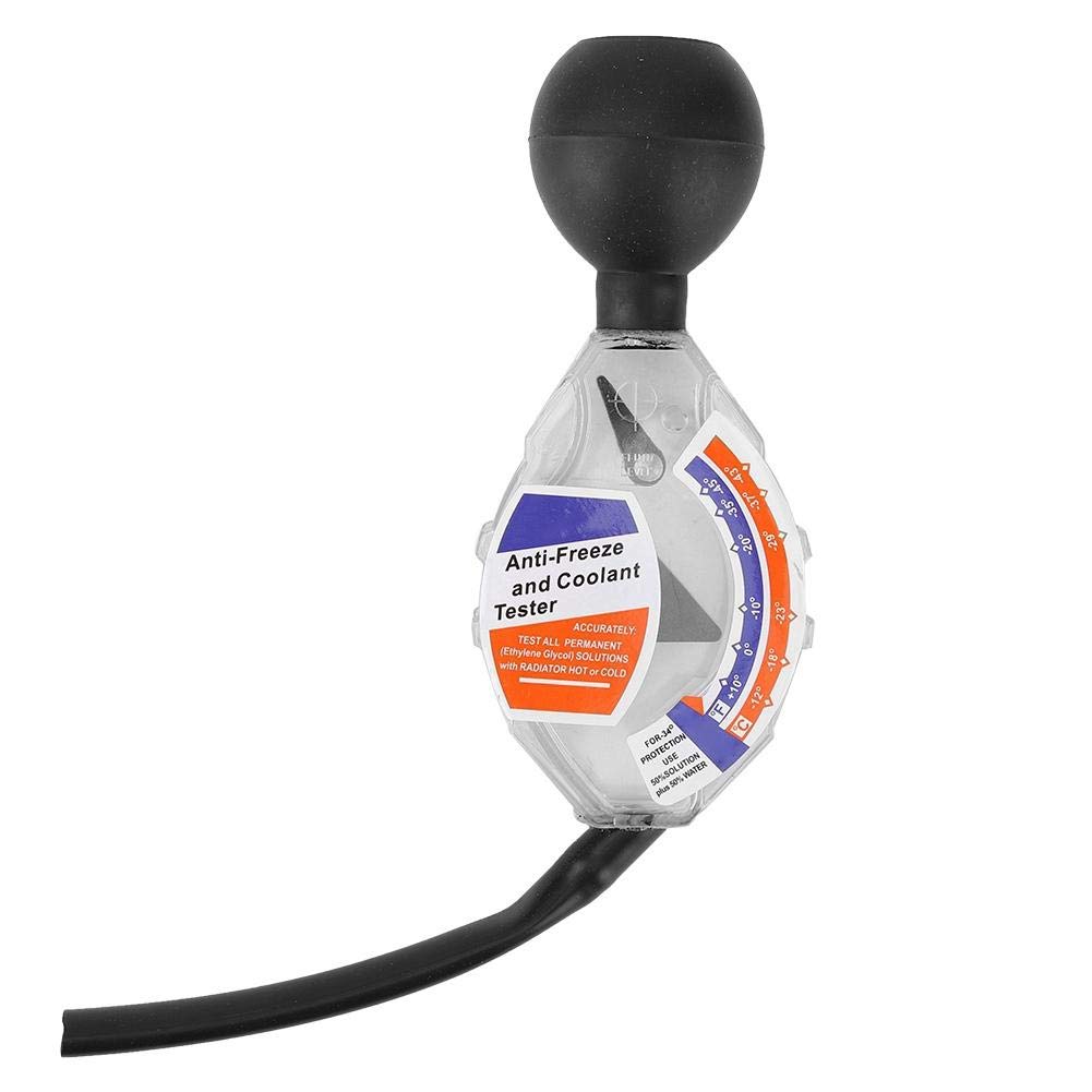 Aramox Antifreeze Tester, Dial Type test Anti freeze Densitometer Coolant Tester Accessory