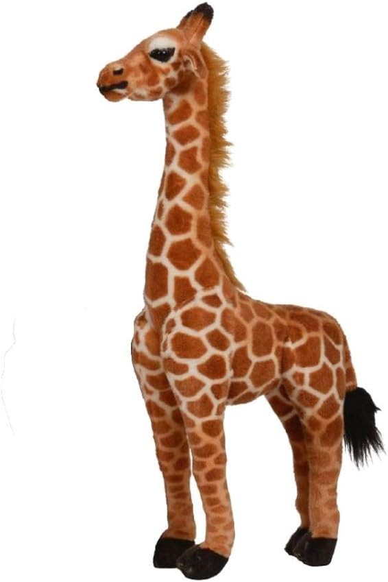 Realistic Giraffe Stuffed Animal Plush Toys - Lifelike Stuffed Animal Toys | 2 Feet Tall Stuffed Animal Plush | Party Gift Great Bedtime Toy for Boys & Girls, by Toy Goodkids