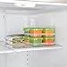 OXO Tot Baby Blocks Freezer Storage Containers 4-Ounce, Set of 8, Clear