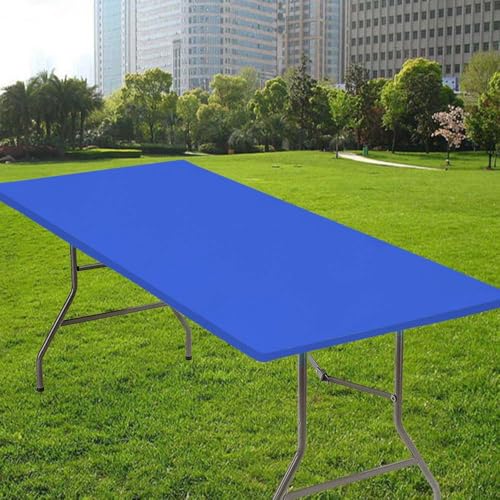 Fitted Table Topper Caps for Rectangle 6 Foot Table, Cover for Dining