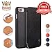 iPhone 7 Plus Case Shockproof, G-CASE [Business] Ultra Slim Folio Flip Leather Wallet Case With Card Slot for ID/Card/Cash+Nano SIM Card+Ejector Pin Protective Skin Cover for iPhone 7 Plus - Black