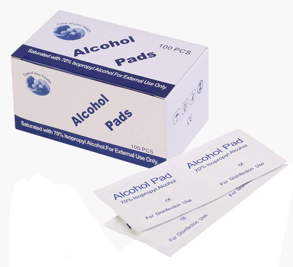 Wet Wipes pad prep Pads Individually Packaged Convenient Wipes Wash Cloths (L)