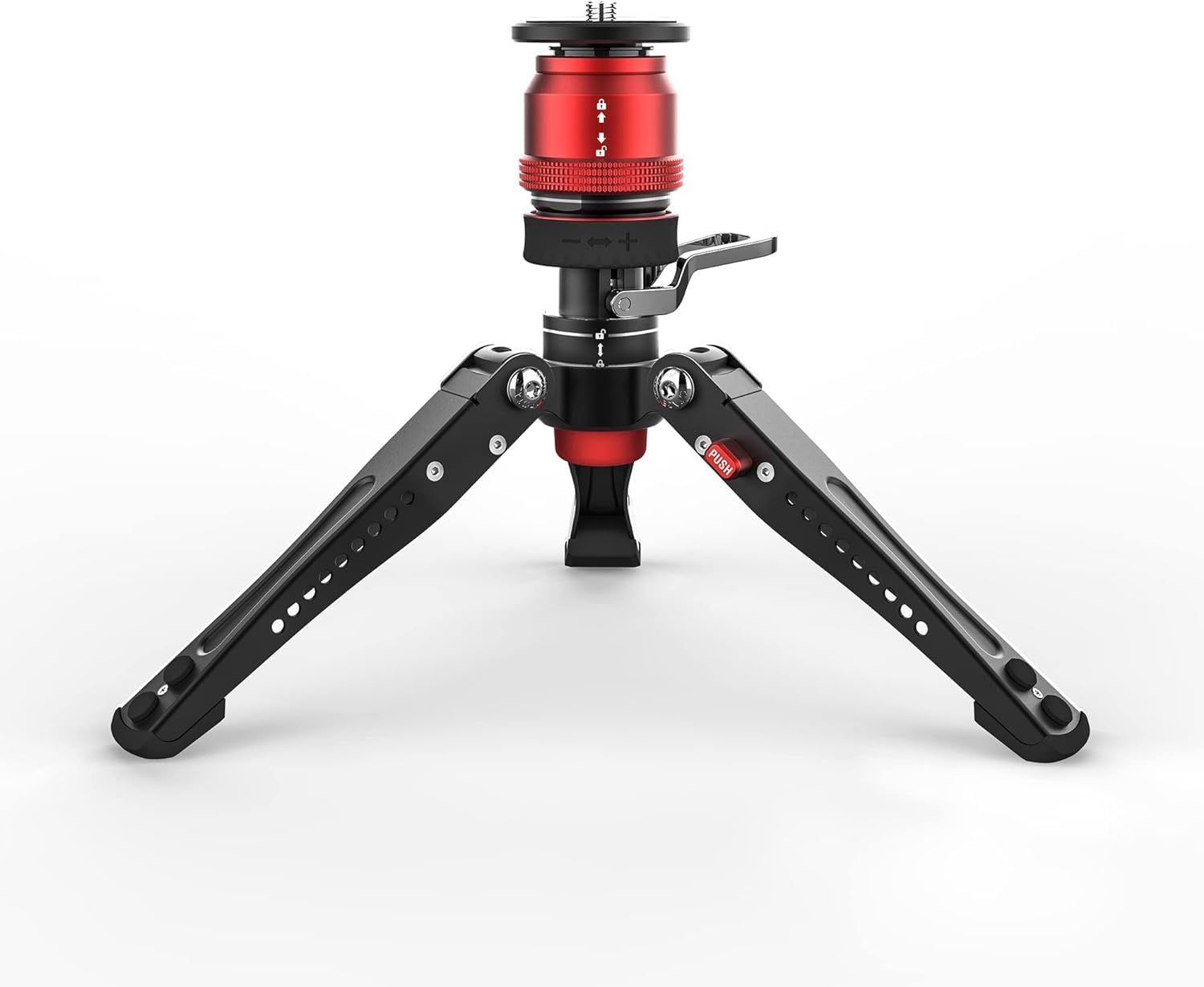 IFOOTAGE Mini Tripod for Camera, Professional Tabletop Small Tripod with Pedal for Photography, DesktopTripod Max Load up to 17.64 lbs, Compatible with Sony, Nikon, Canon DSLR Camera, Base-P