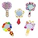10pcs Creative Toy Painting Kit DIY Art Crafts, Unfinished Natural Wood Mold Mirror Toy for Kids - Funny Painting Handmade Craft Toys Christmas Gifts for Girls Boy