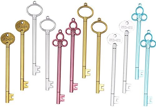 Channelook Fashion Gel Pens Creative stationery pens for School,Office or Family Use (12, Key)