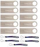 Kingston (TM) Digital DataTraveler SE9 16GB USB 2.0 (DTSE9H/16GB) 16GB (10 pack) Flash Drive Pen Drive - w/ (5) Everything But Stromboli (TM) Lanyards