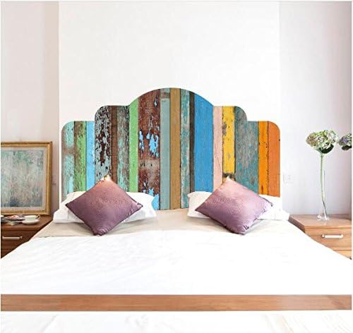 2018 new colorful childhood bedside stickers 3D home decoration children's room wall stickers (twin size：56x99cm)