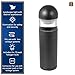 Moonrays Low Voltage Metal Outdoor Path Lights With 10-Watt Halogen Bulb (Bollard-Style, Die Cut Aluminum With Black Finish) - 95836