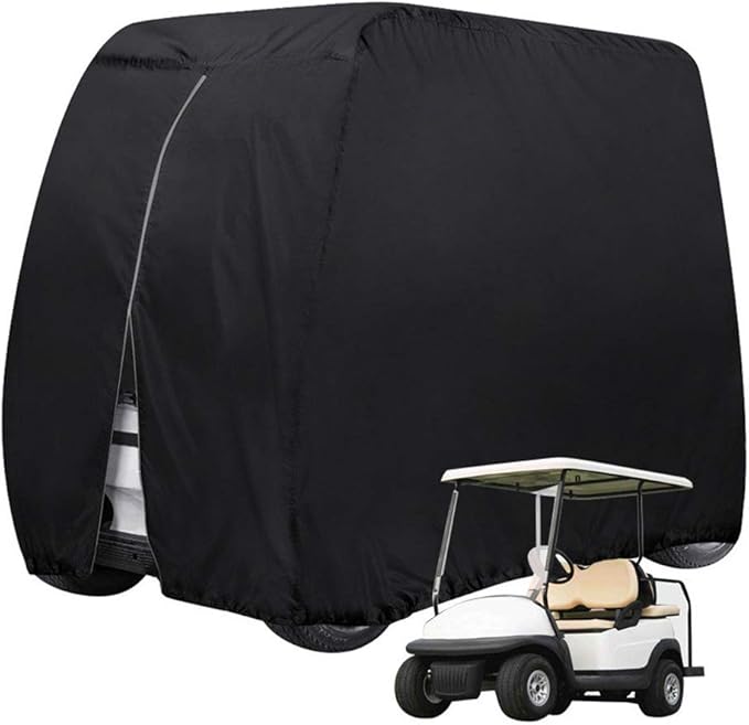 4 Passenger Outdoor Golf Cart Cover Waterproof Sunproof Golf Cart Cover