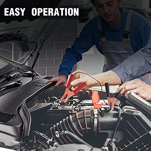 LEICESTERCN Automatic Trickle Battery Charger Maintainer 12V 750mA Smart Float Charger for Car Motorcycle Lawn Mower Tractor Boat SlA ATV WET AGM GEL Cell Lead Acid Batteries