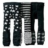 Kubeer 3pc 1-6T Baby Pants Kid Girl Leggings Leg Warmer Toddler Trousers Clothes