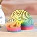Kicko Jumbo Rainbow Coil Spring - 7 Inch Magic Toy Stretches Over 43 Feet - for Parties, Birthdays