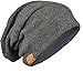 FORBUSITE Mens Slouchy Long Beanie Knit Cap for Summer Winter, Oversize