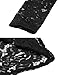 Grabsa Women’s 3 4 Sleeve Lace Shrugs Bolero Cardigan Crochet Sheer Crop Jacket