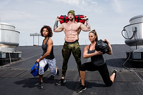 Brute Force Sandbags - Athlete Sandbag - Red - Super Sandbag Heavy Duty Trining Weight Bag Core Athletic Sandbag Workout System 8 Handle Sandbag - Thumbnail 4